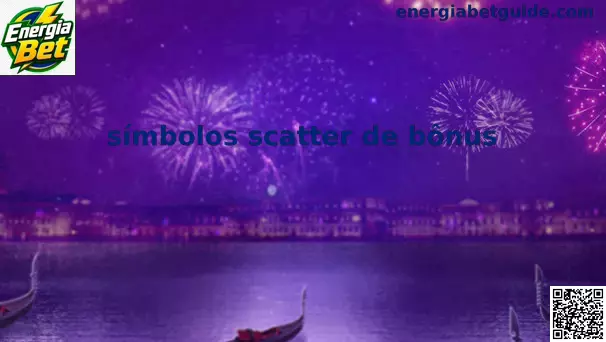 Símbolos scatter de bônus em slots