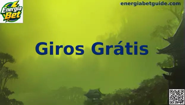 Interface promocional de Giros Grátis no cassino online Energia Bet