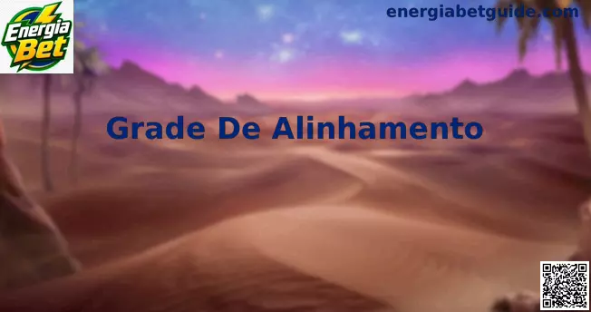 Representação de uma Grade De Alinhamento em um jogo de slot da Energia Bet