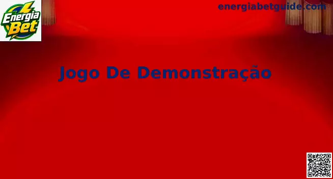 Tela ilustrativa do Jogo de Demonstração na Energia Bet
