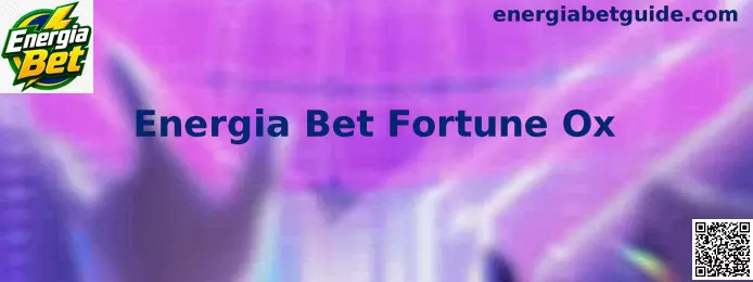 Energia Bet Fortune Ox com temática do Touro da Fortuna