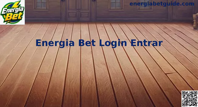 Interface de Login Energia Bet