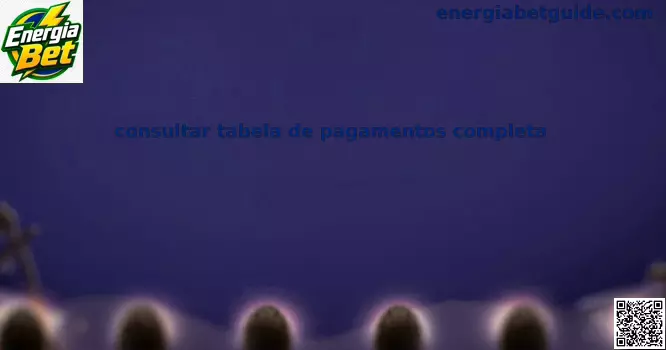 Tabela de pagamentos completa Energia Bet